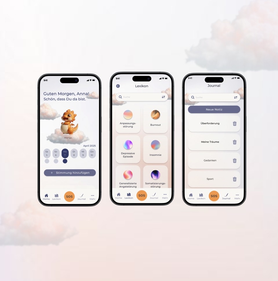 MiMa App Mockup
