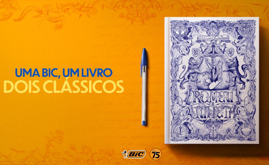 BIC celebra 75 anos da BIC Cristal com campanha que une tradição e inovação
