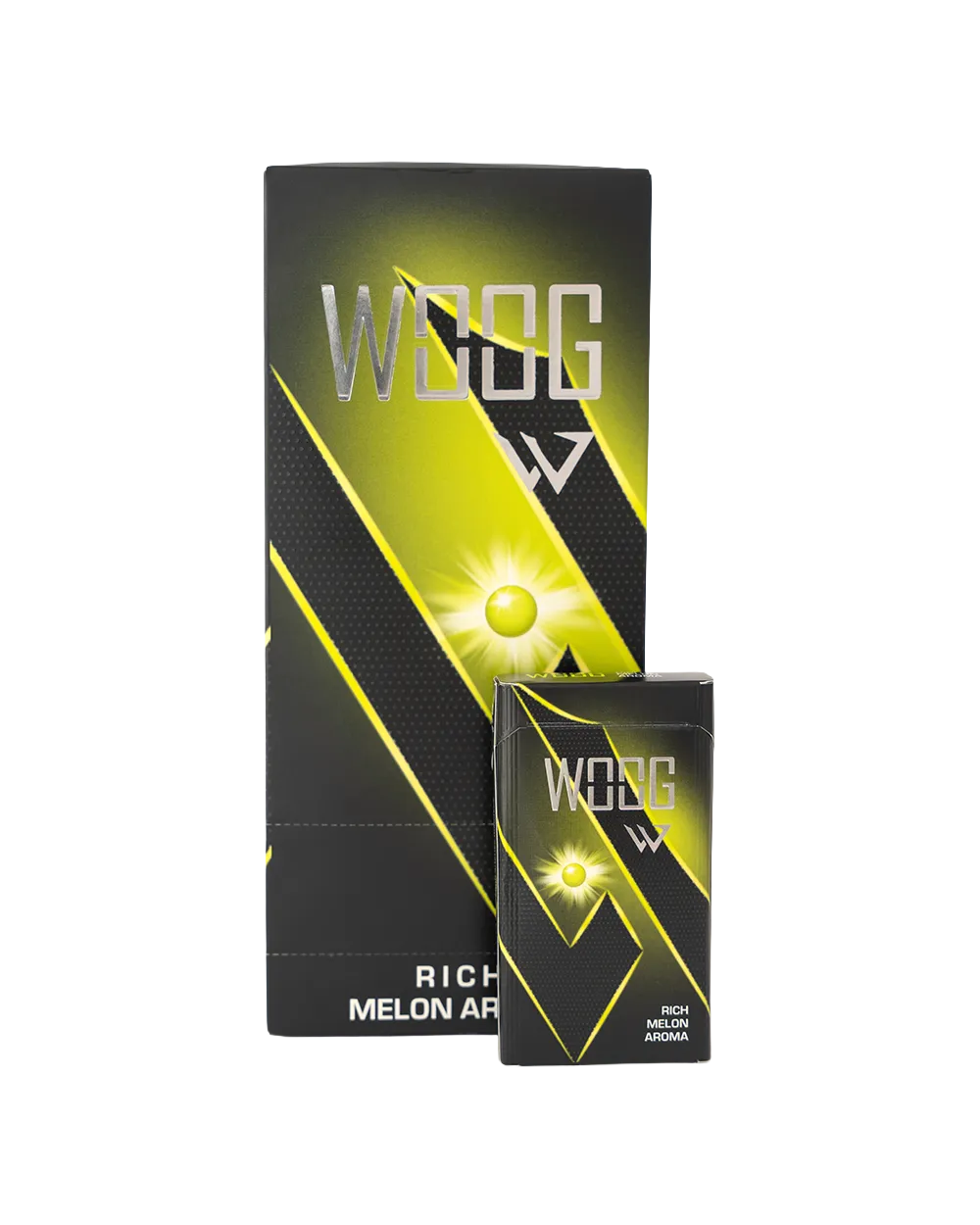 Woog Melon Mint cigarette pack.