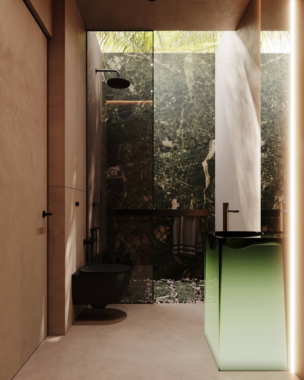 2-bedroom jungle-view villa in Secret by INSHI, Ubud