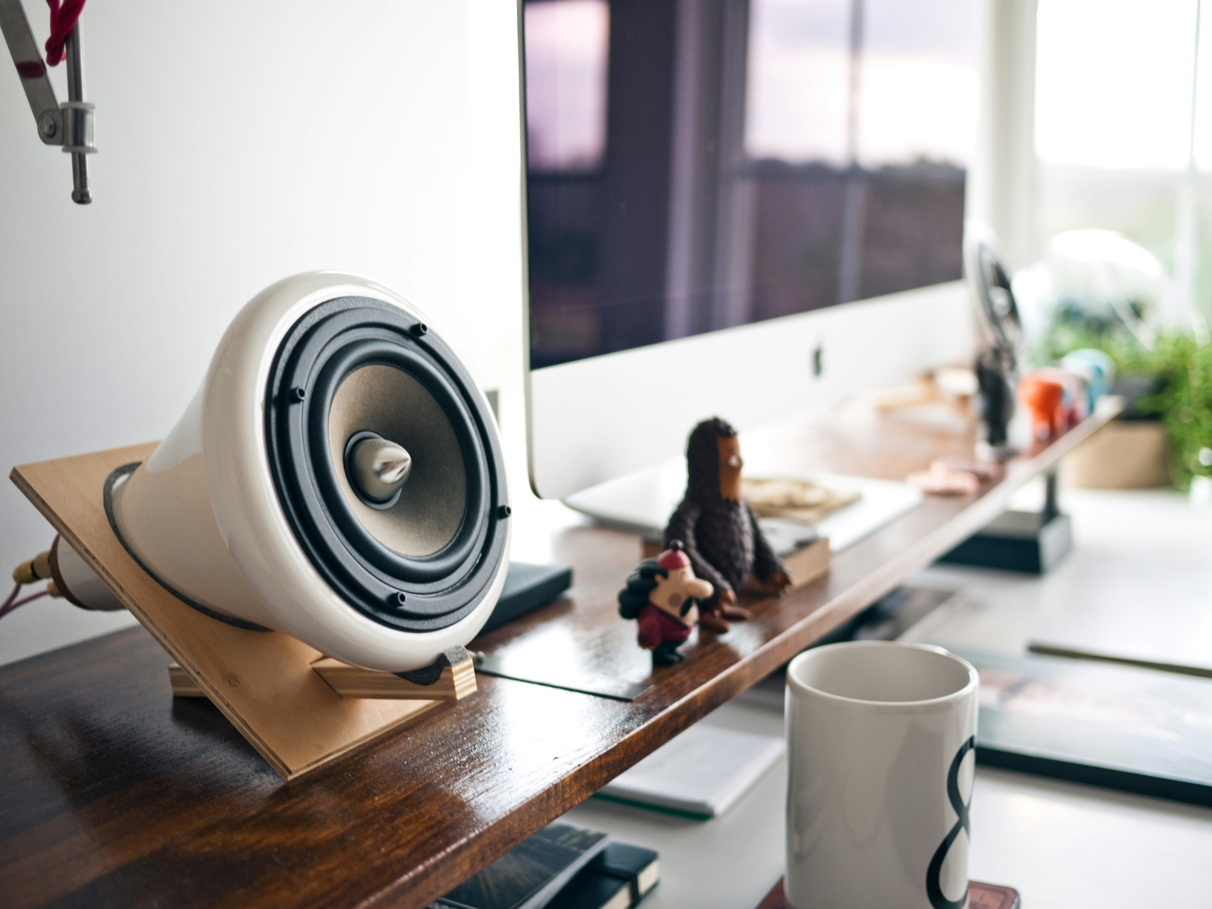 a speaker on desk - Speak PDF