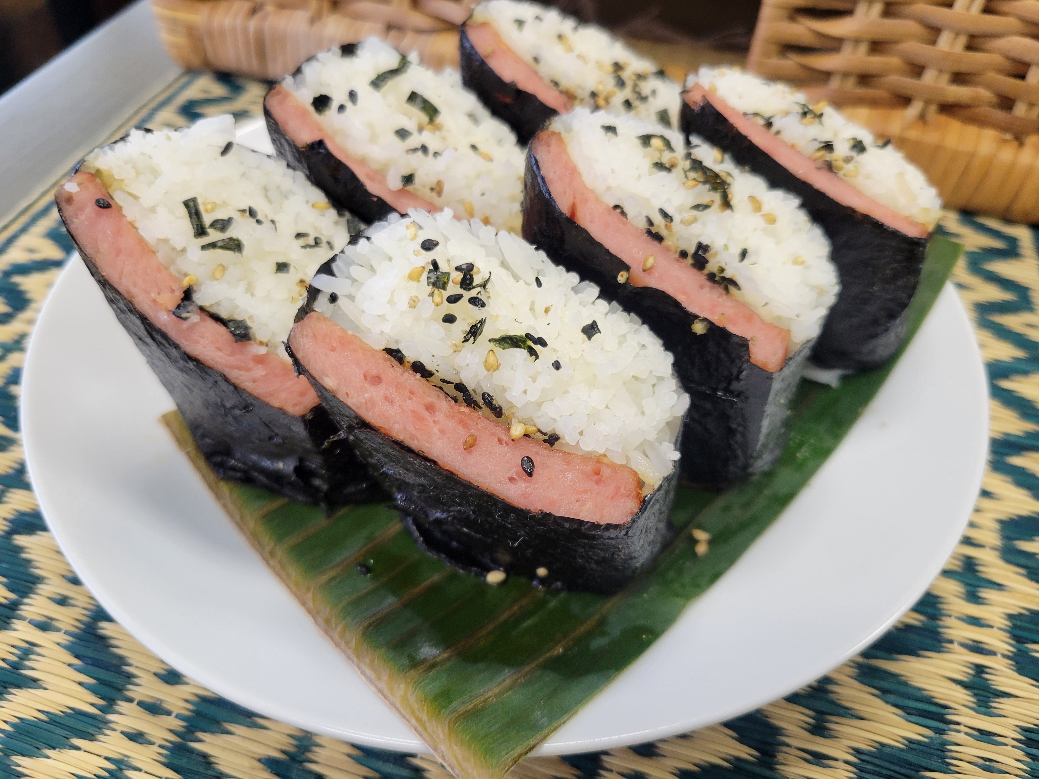 Authentic Spam Musubi (3pc) | Buddha Bruddah Seattle, Kirkland