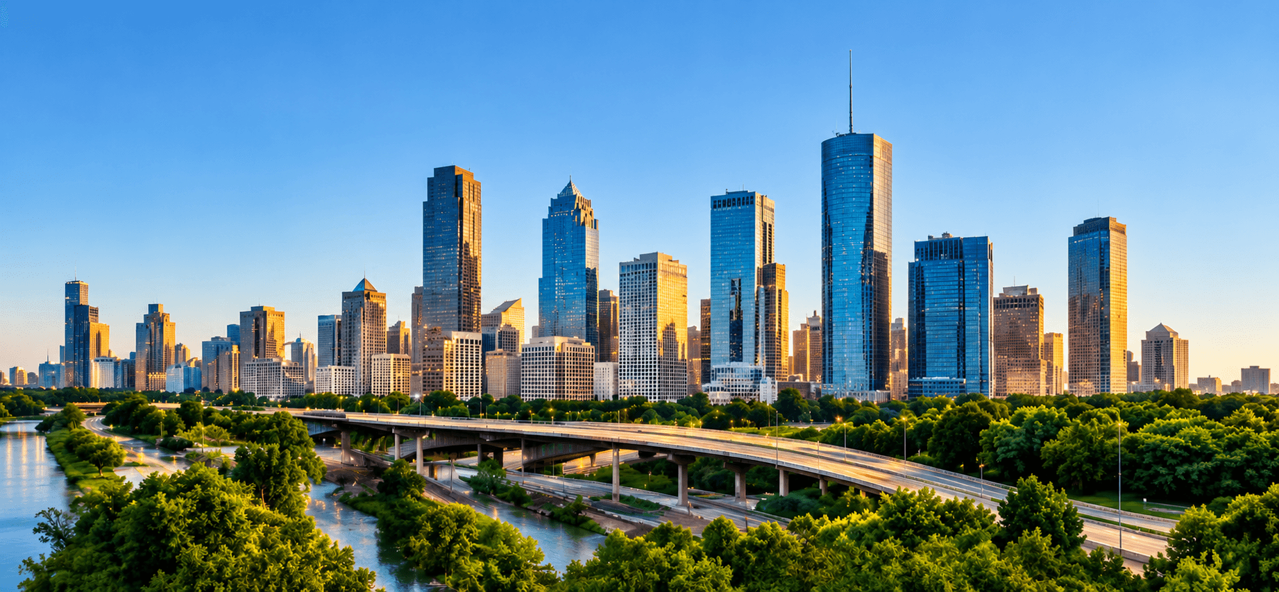 Houston city skyline