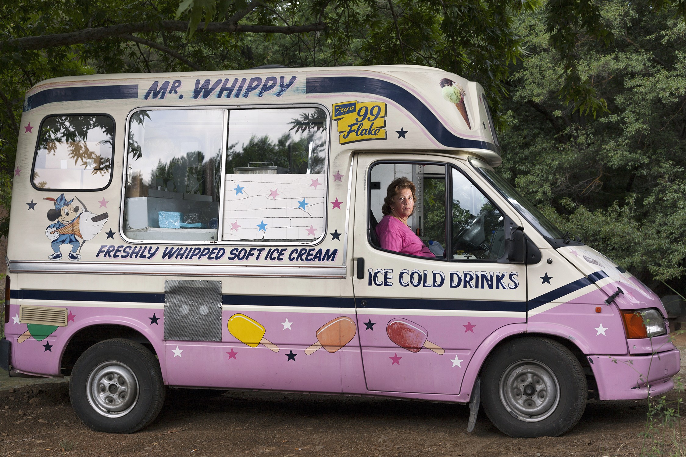 Ice cream maker portrait