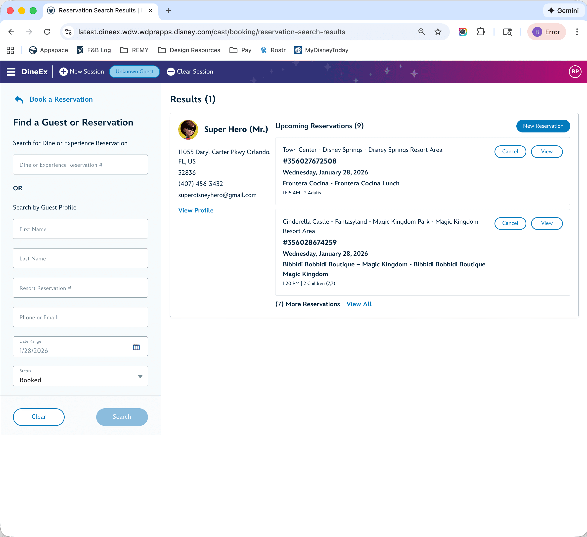Senior Product Design for Disney Experiences