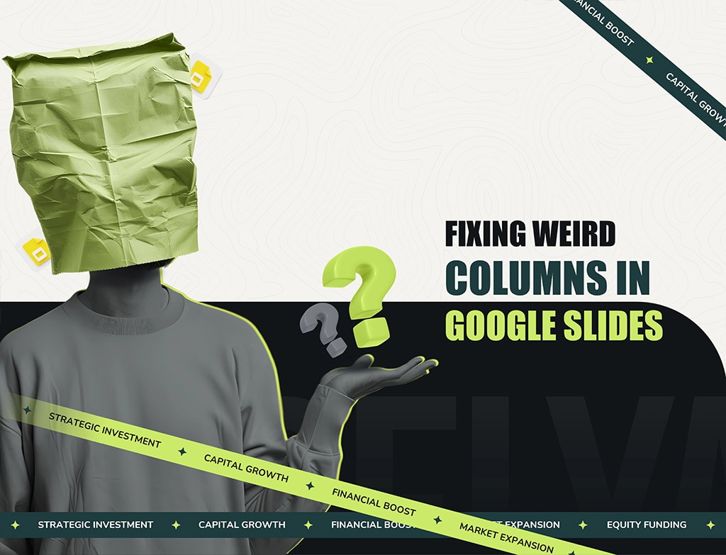 how to do columns in google slides 