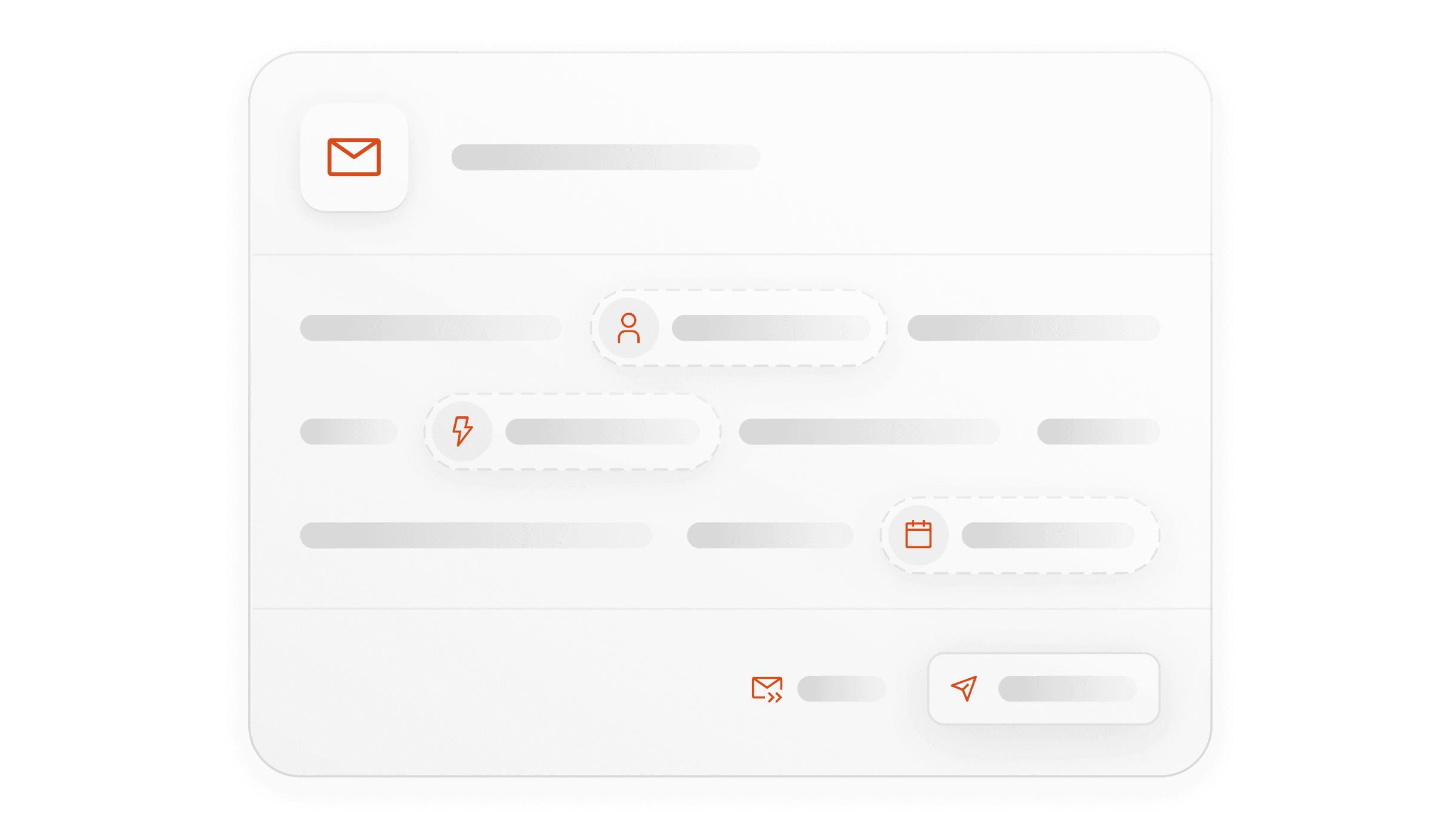 A render of an email template in Planhat.