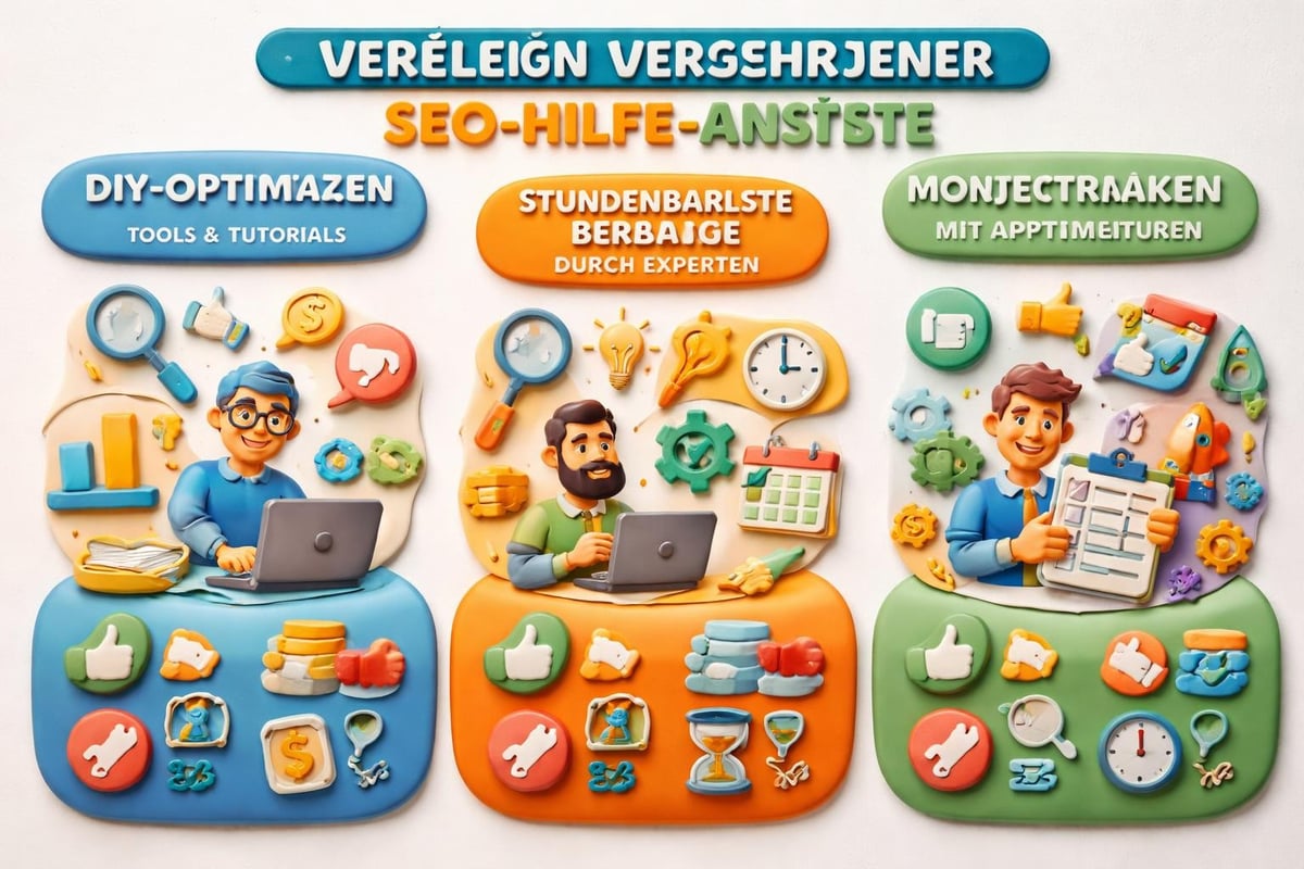 Unterschiedliche SEO-Service-Modelle