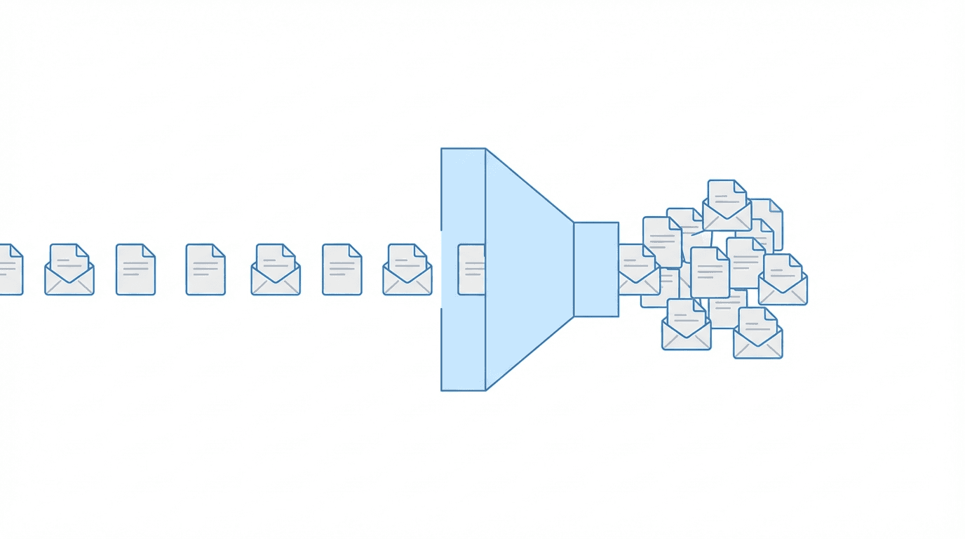 Mail volume threshold problem
