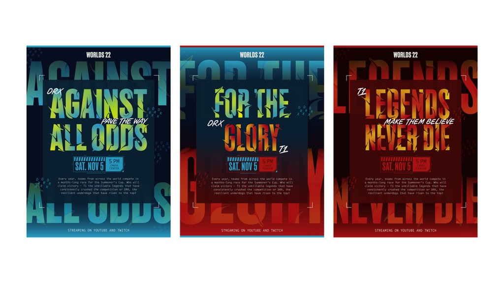 league of legends poster series