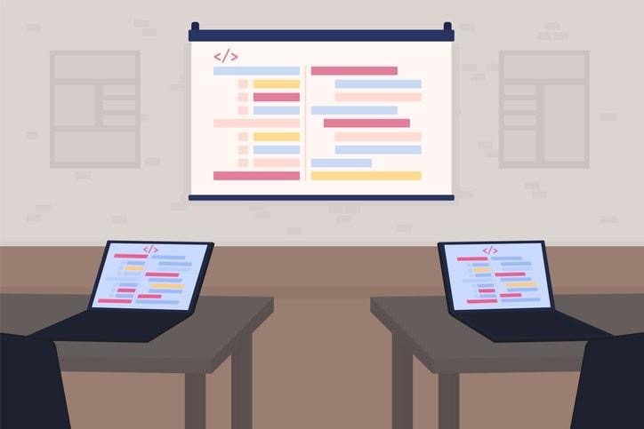 An overview of Python coding exams showcasing various question types.