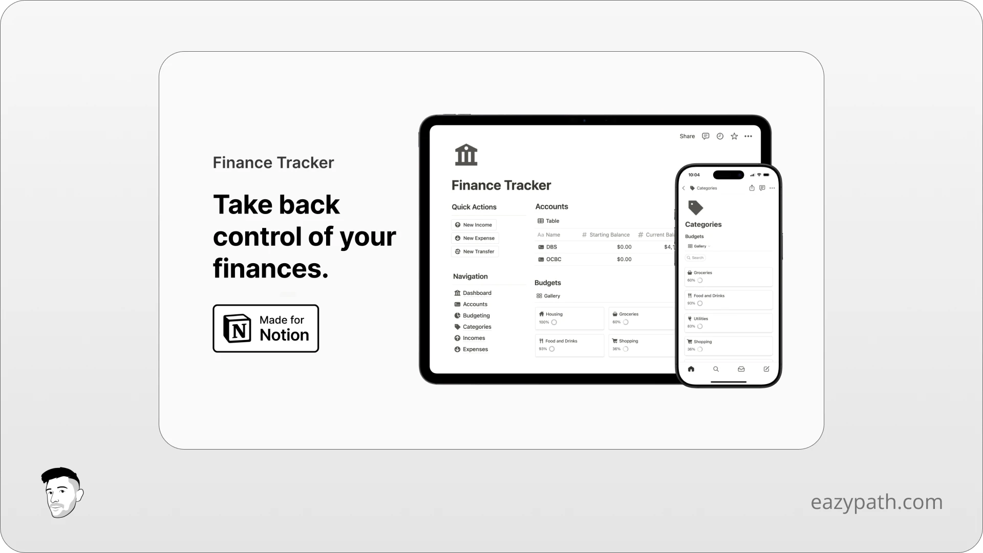 Notion Finance Tracker