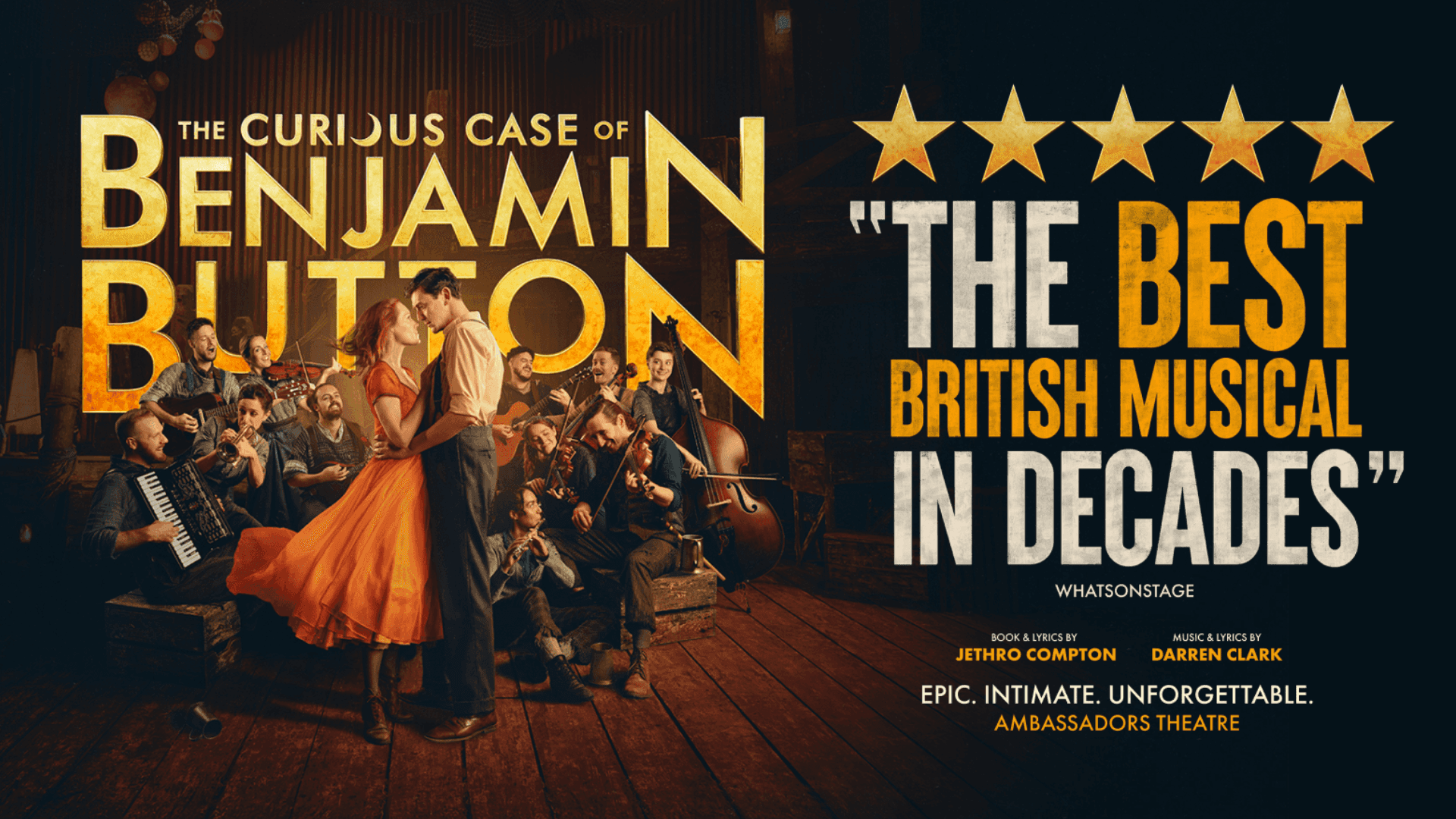 The Curious case of Benjamin Button at London's Ambassadors Theatre