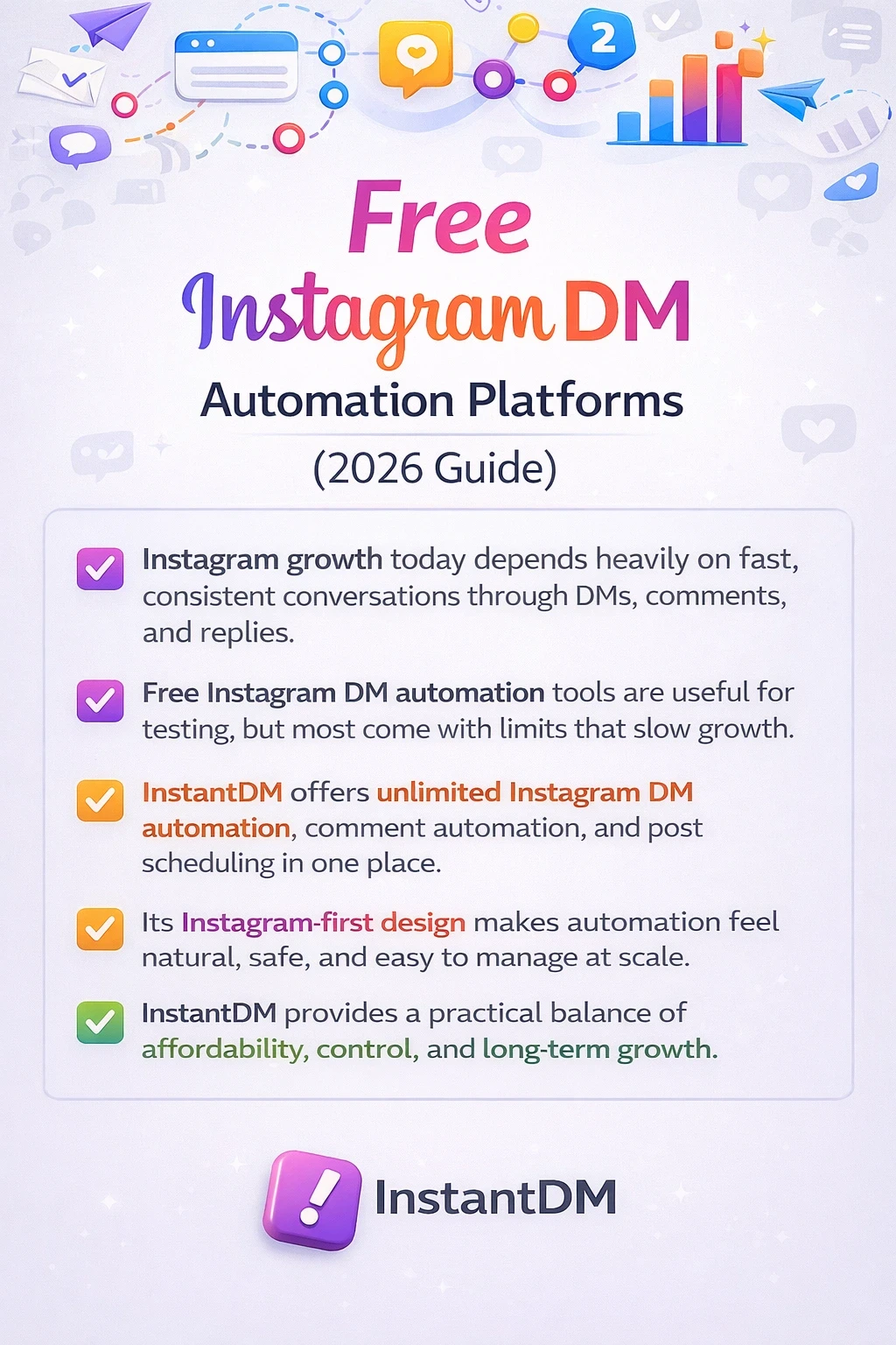 Free Instagram DM Automation Platforms (2026 Guide)