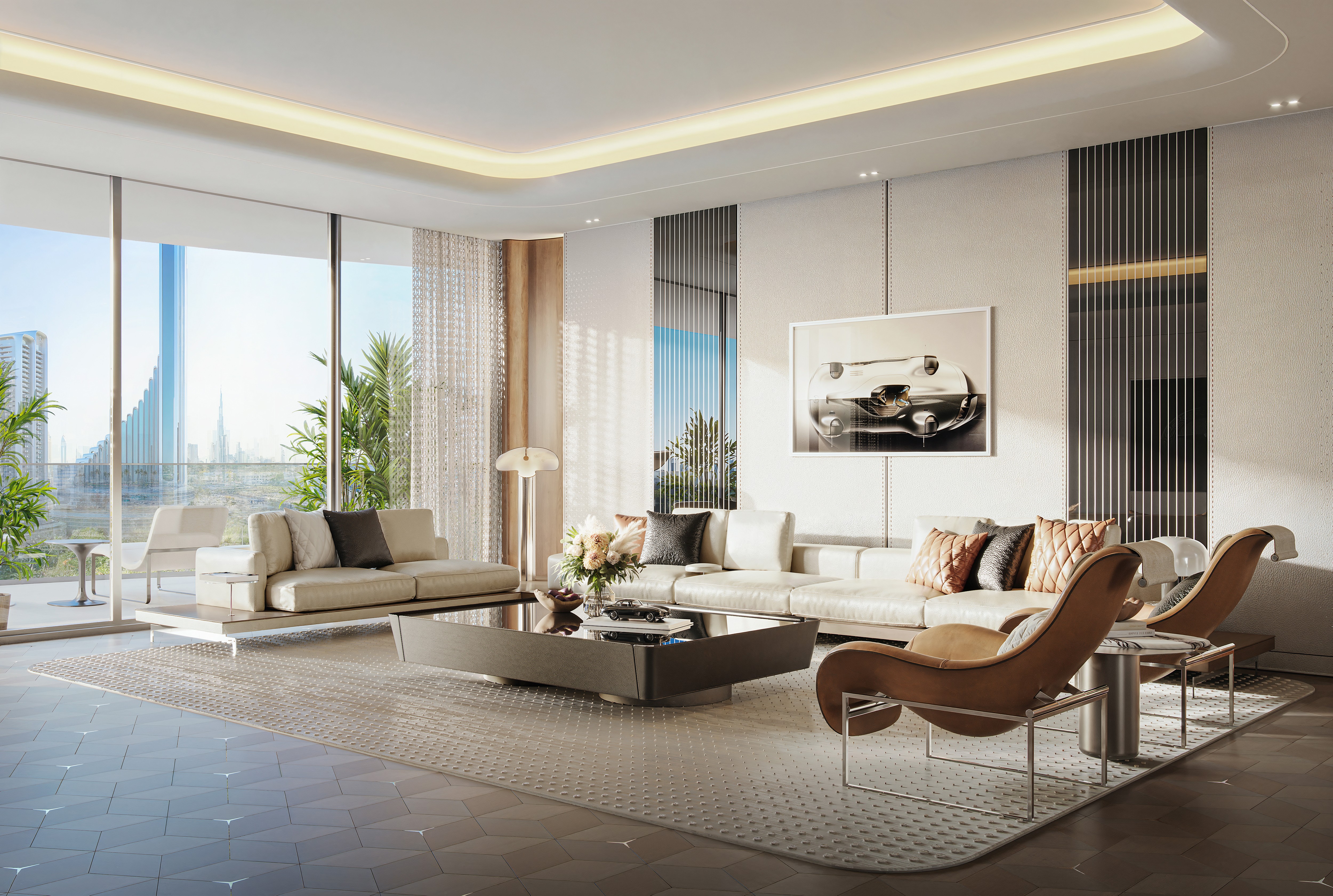 Mercedes benz binghatti city interiors