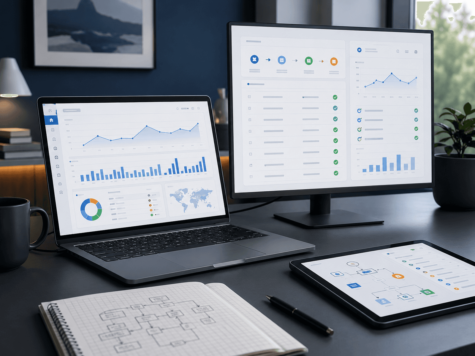 Analytics implementation workspace