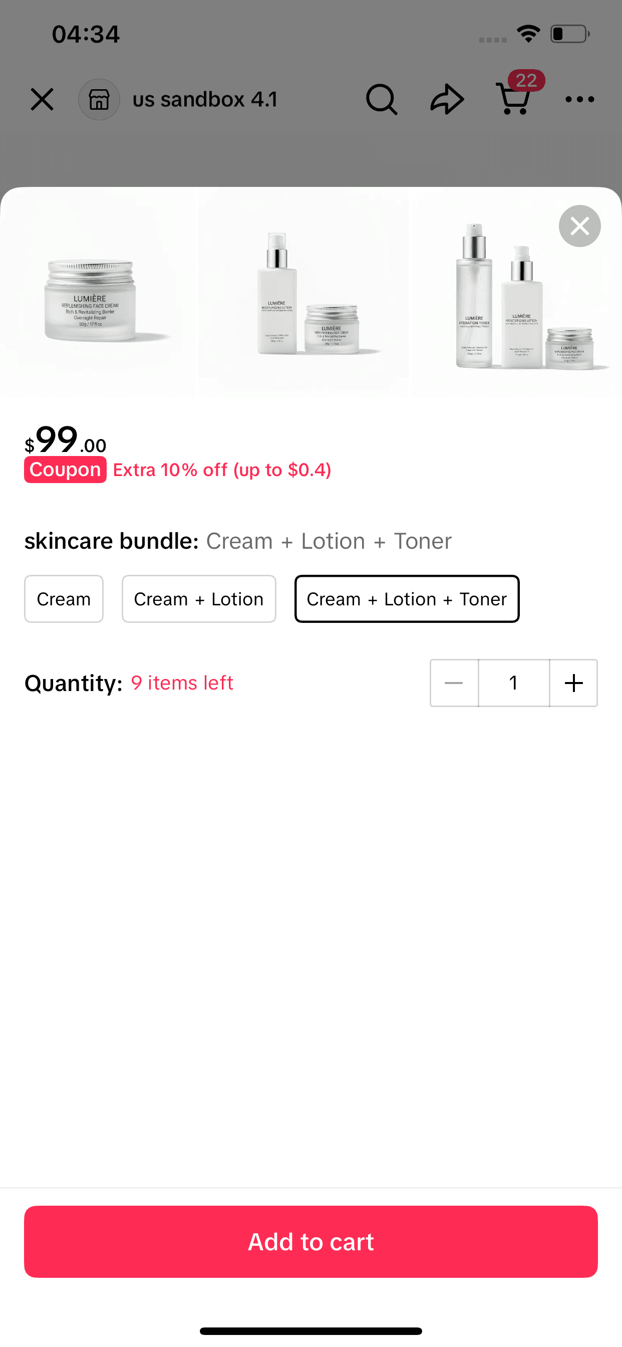 Essential Pairing Deatail Page