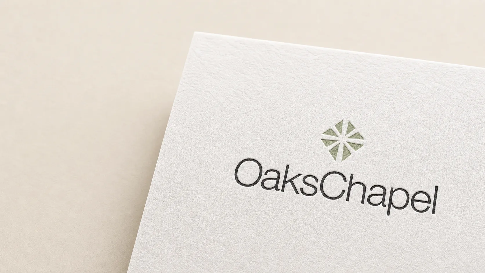 Oaks Chapel Logo Card