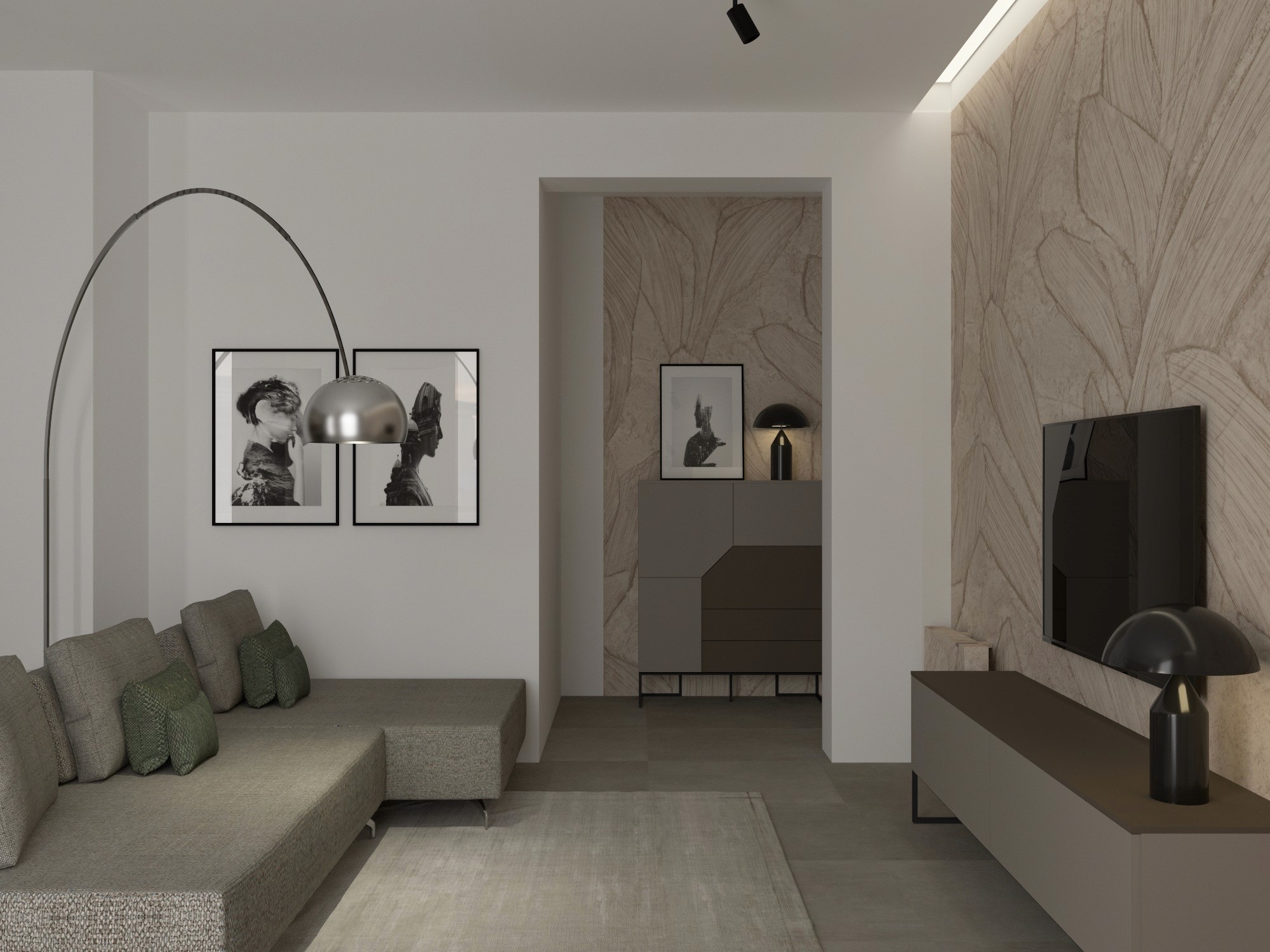 Arredamento attico a Mantova