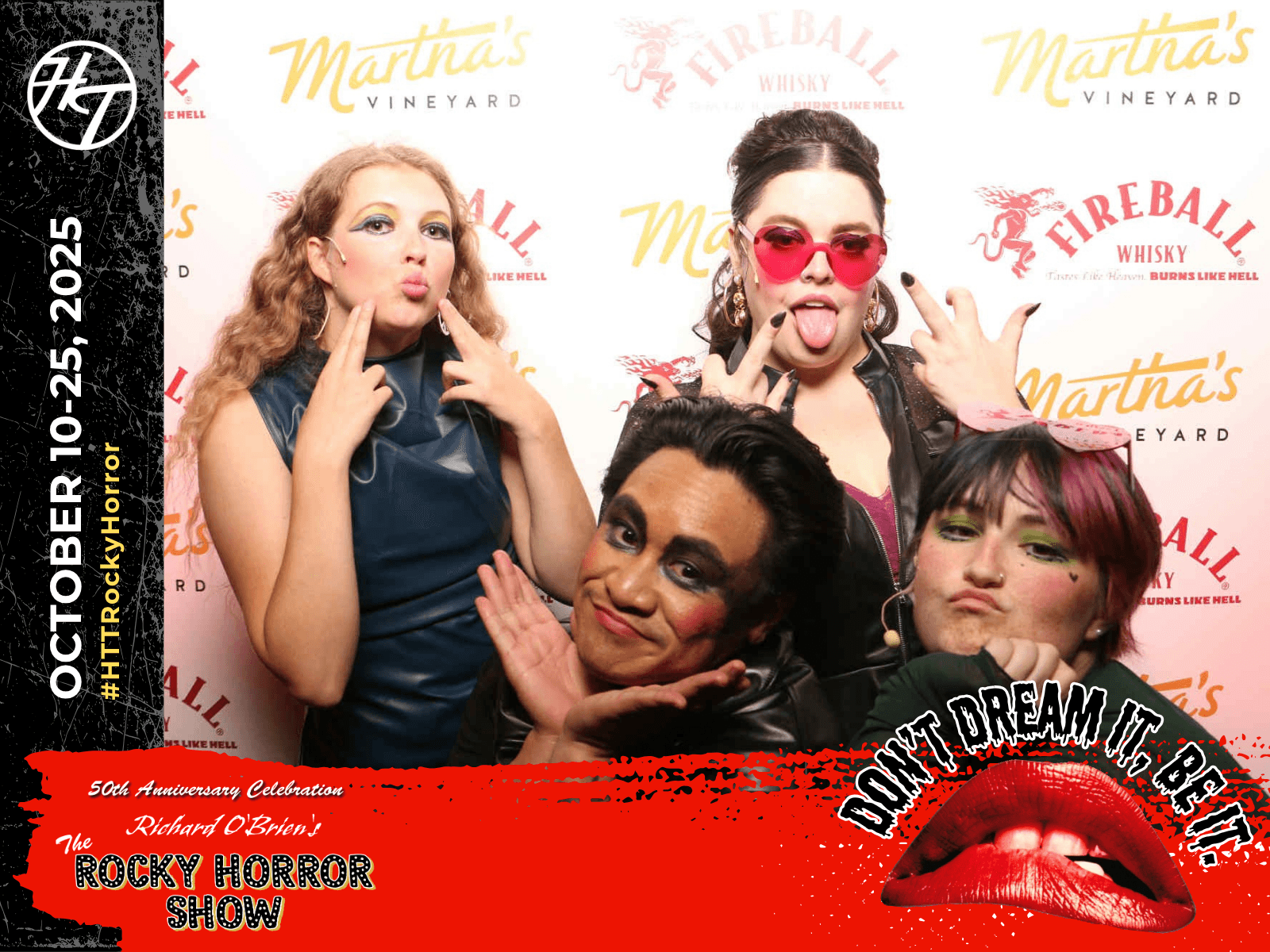Photobooth Frame Design for Rocky Horror