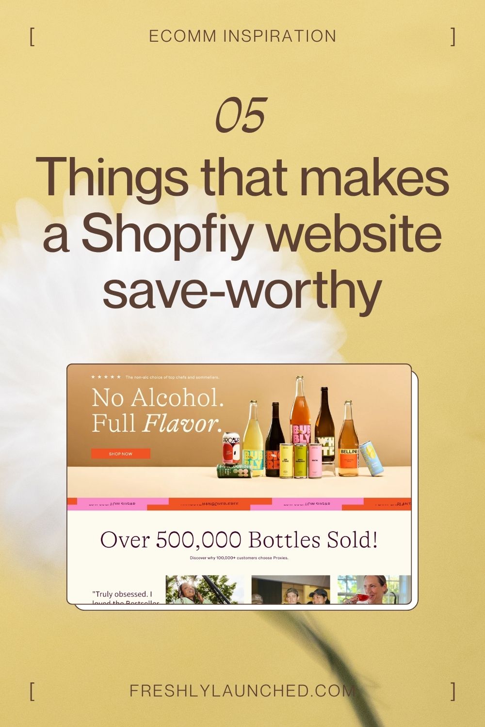 5 Things that make a Shopify site worth saving - Freshly Launched