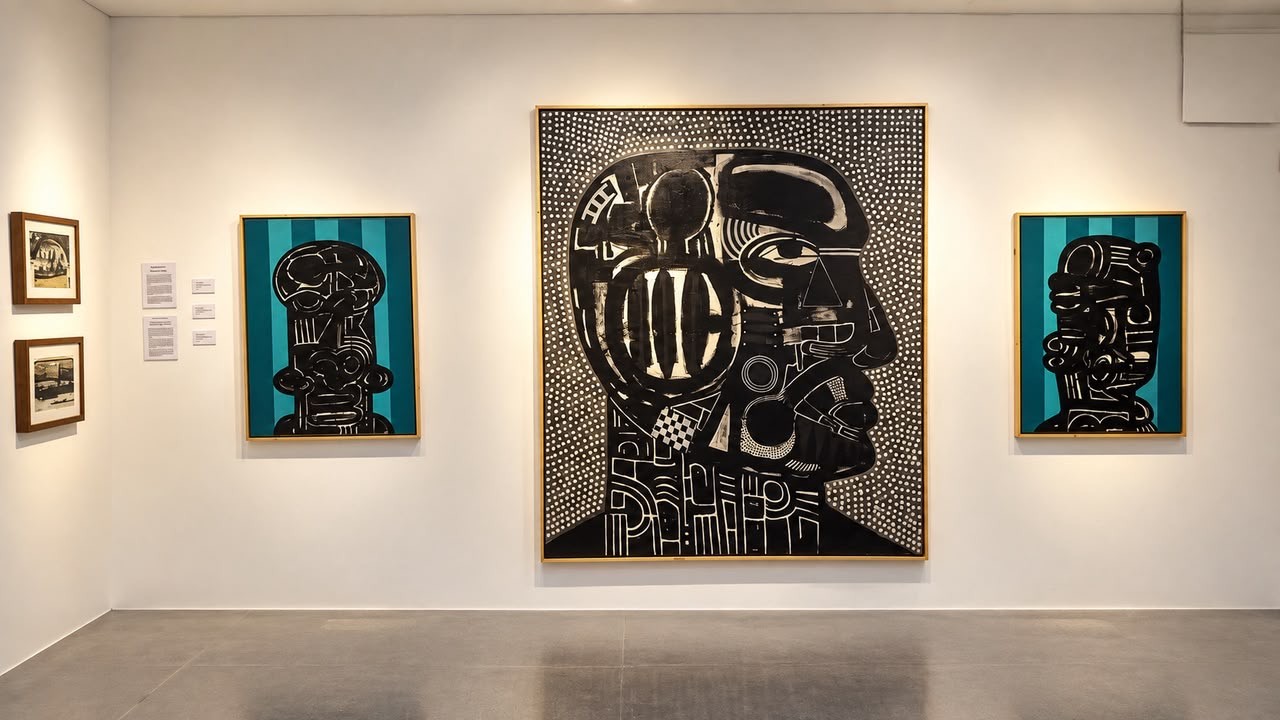  Installation view of Epignosis I: Our Story First, Kokopelli Gallery, Lagos, 2026. Courtesy Kokopelli Gallery.