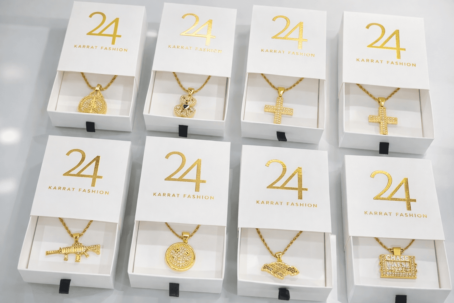 24 karrat fashion jewelry box