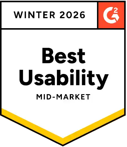 RiskProfiler recognized as G2 Best Usability Mid-Market – Winter 2026