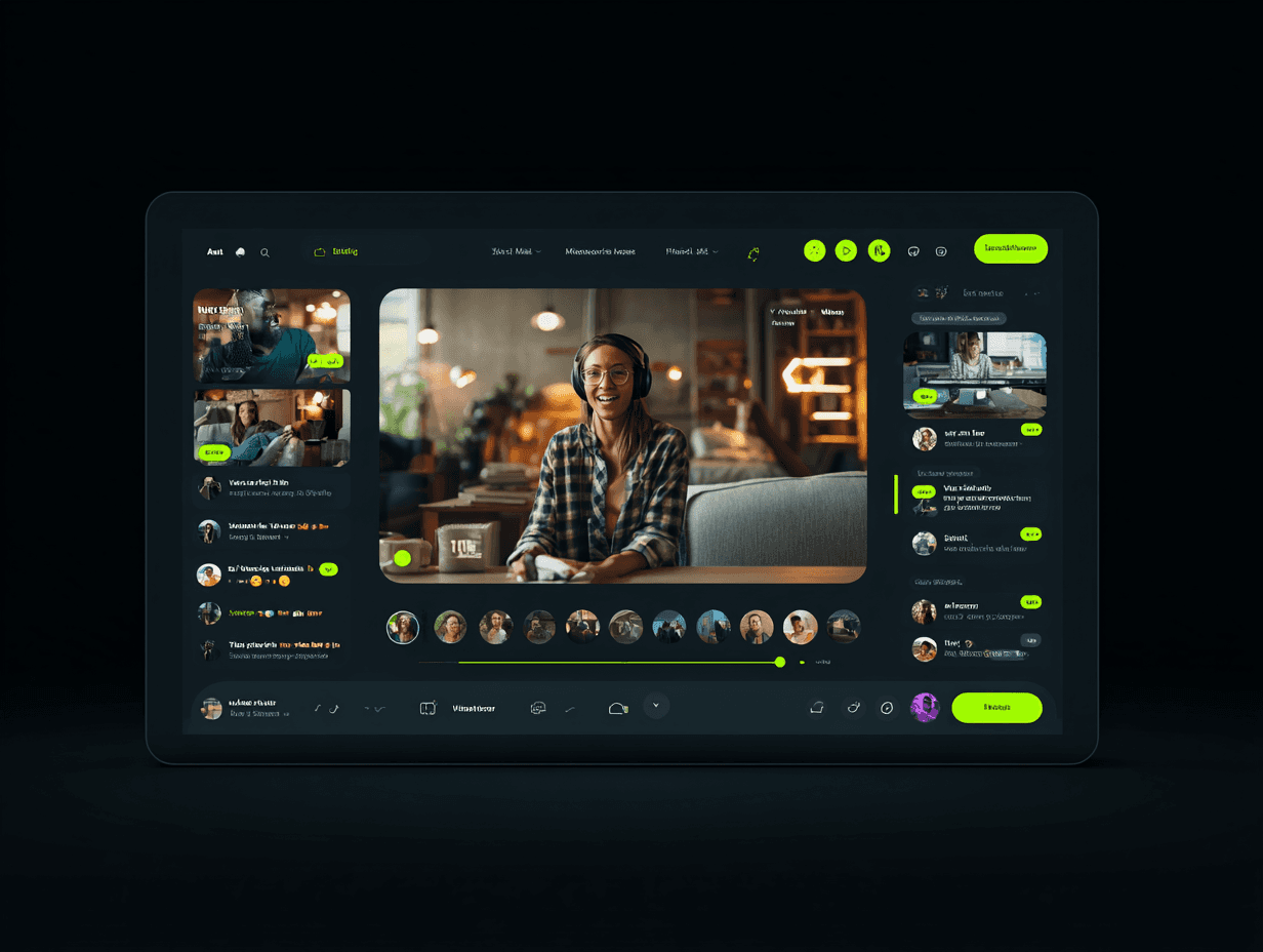 A founder sharing their screen in a live AMA session with real community reactions