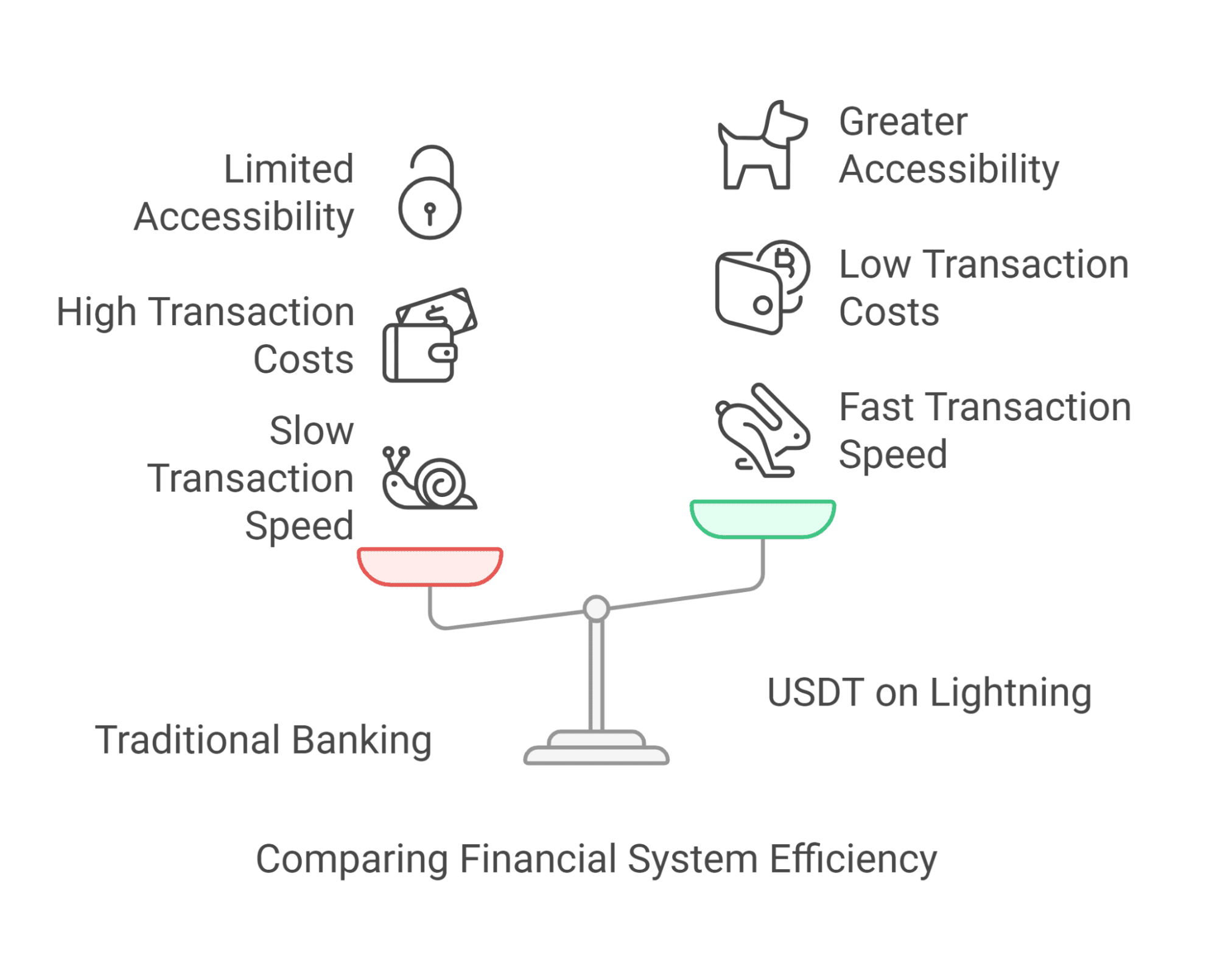 usdt on ln vs traditional payment