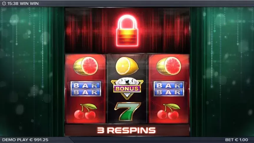 Win Win — déclenchement respins verrouillés