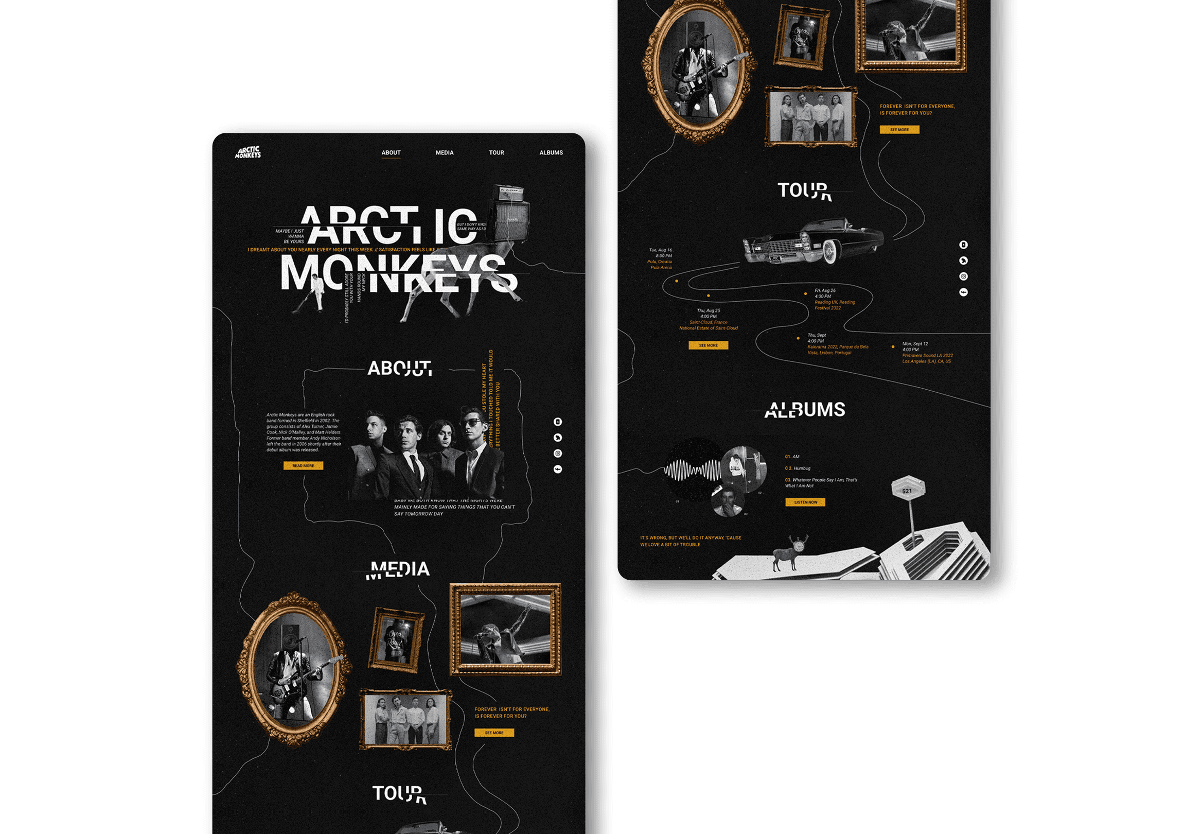 Black and white portrait photo