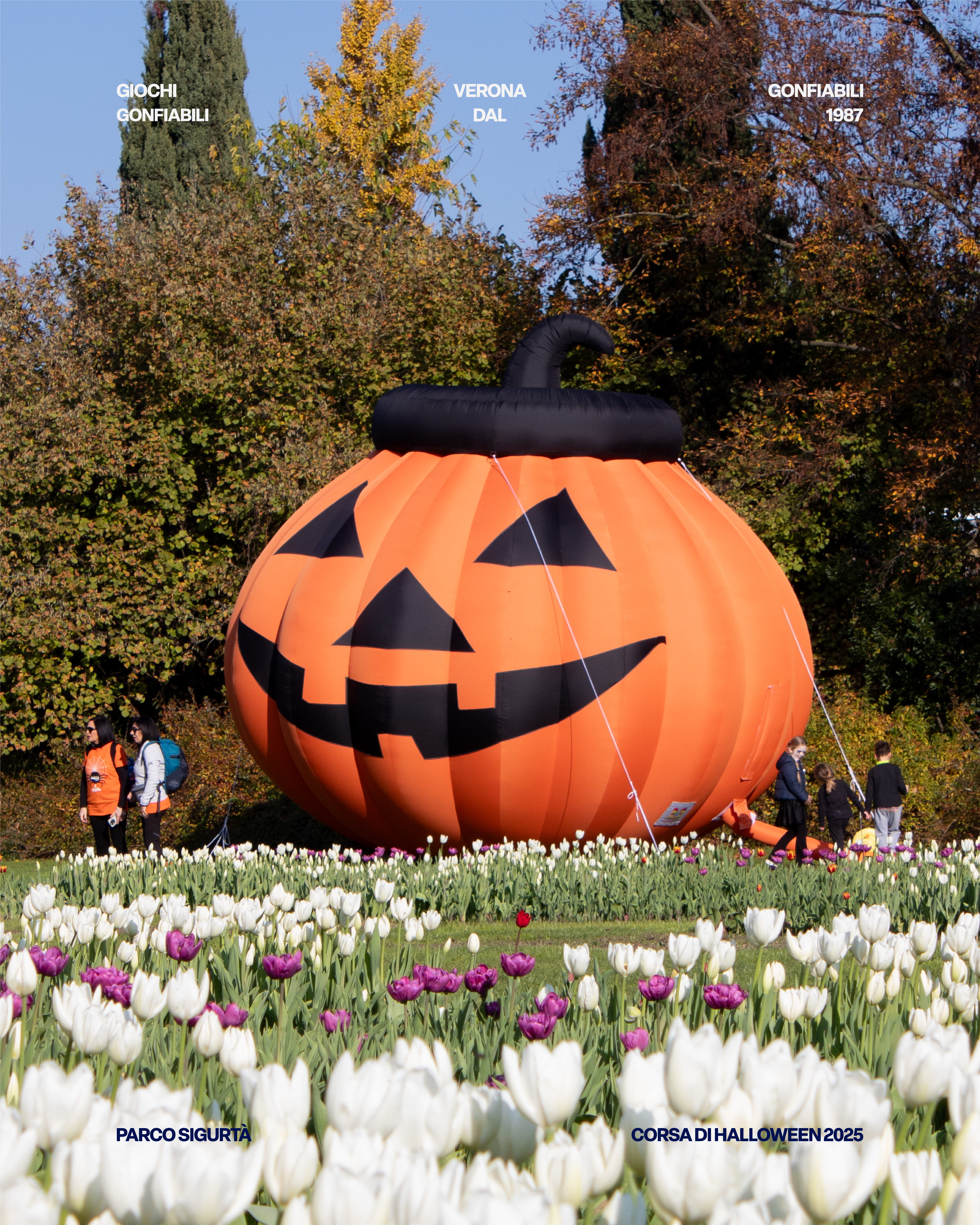 Giochi Verona Gonfabili halloween inflatable pumpkin