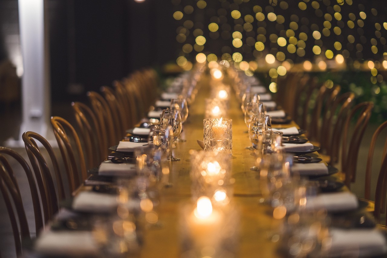 Someone checking items off of a check list