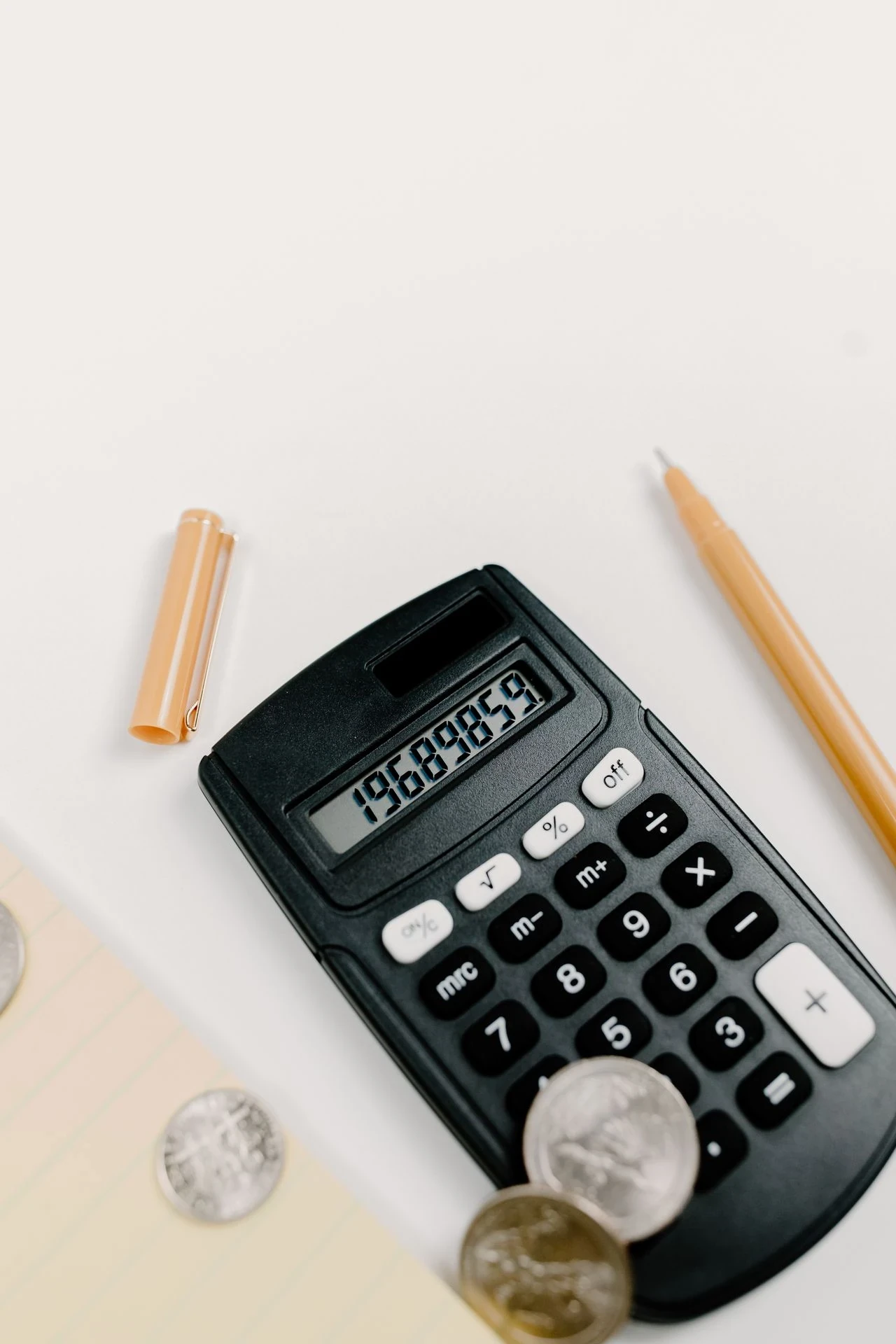 photo d'une calculatrice