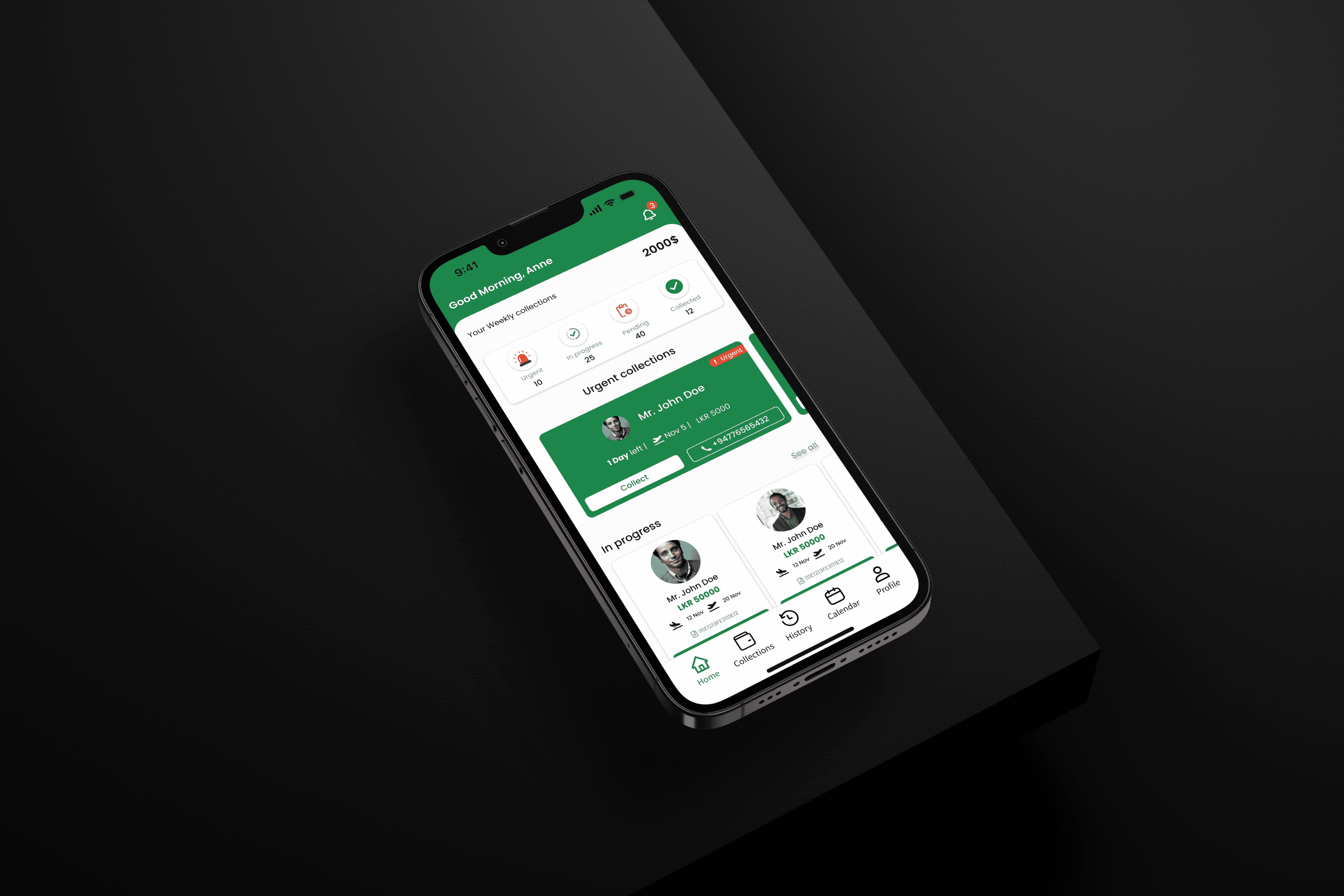 Phone screen Driver Guide App