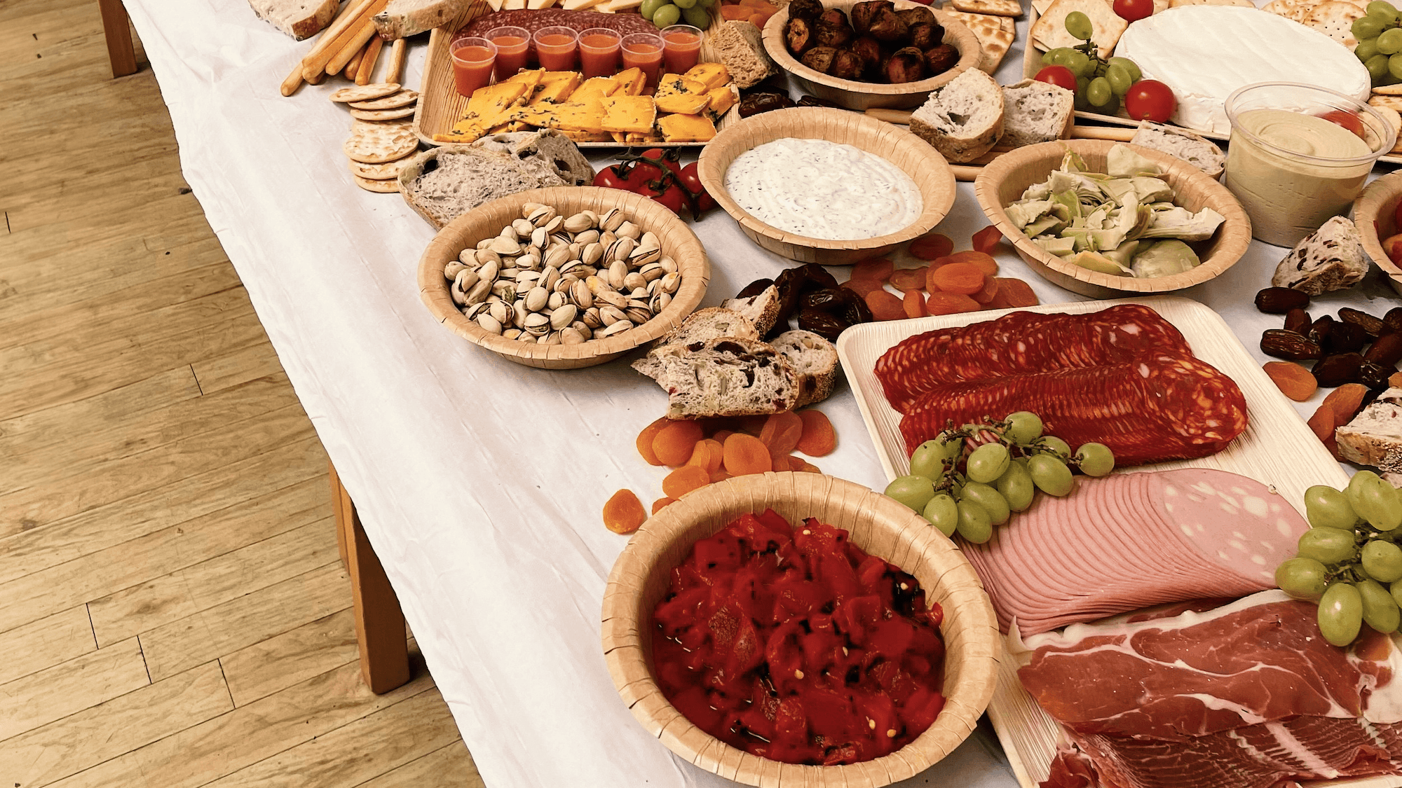 Grazing Table of Cold Meats and Antipasti