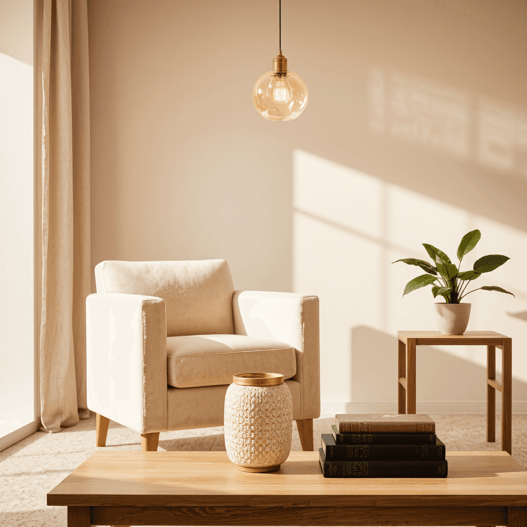 product photography of Home decor and furniture