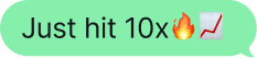 Message bubble