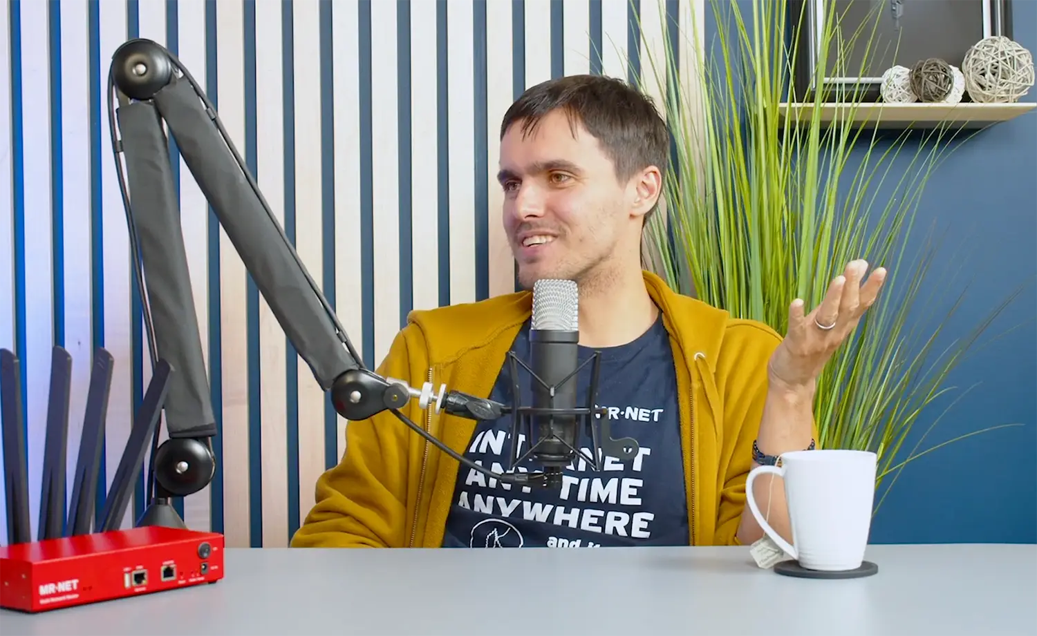 MRNET CEO & Founder Anton Shmakov at the Interview about MRNET All-in-One Connectivity Solution