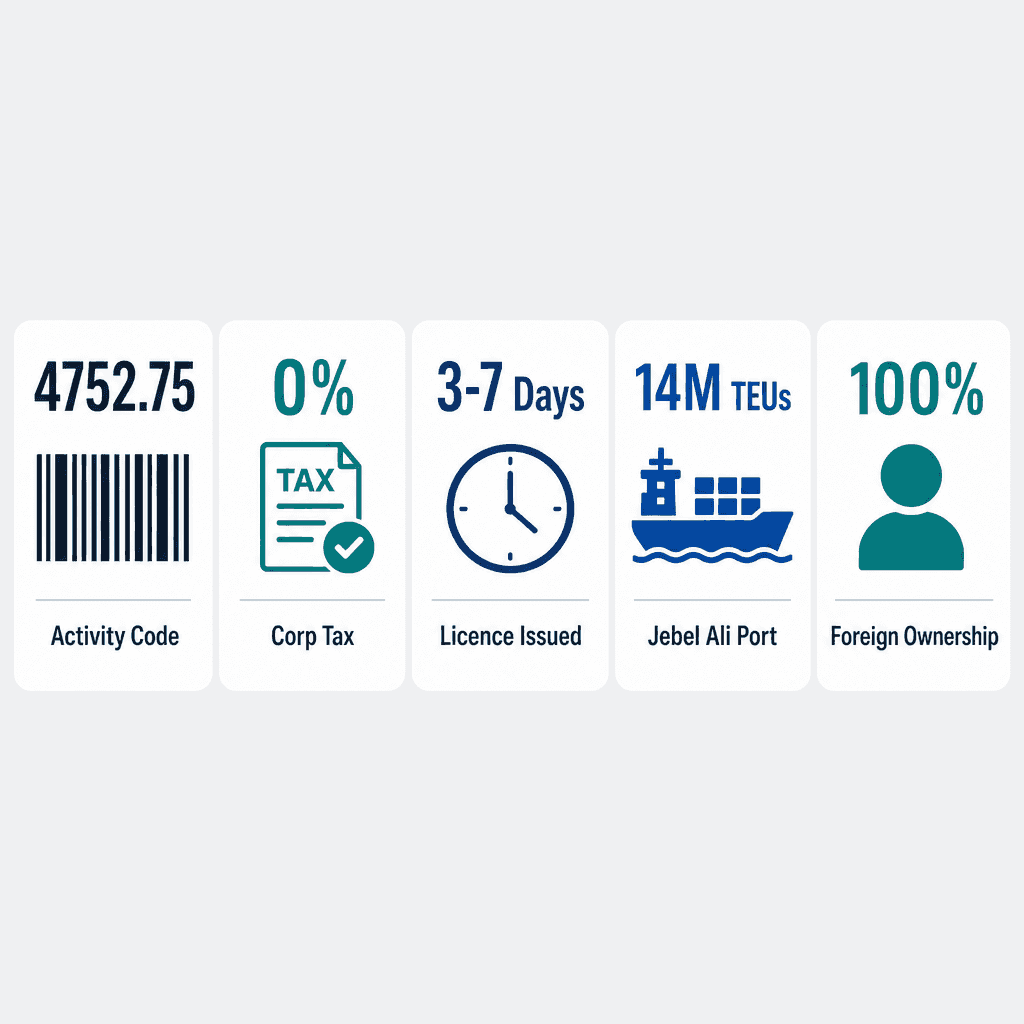 Infographic: Basic Steel Products Trading License in Dubai: Cost and Requirements