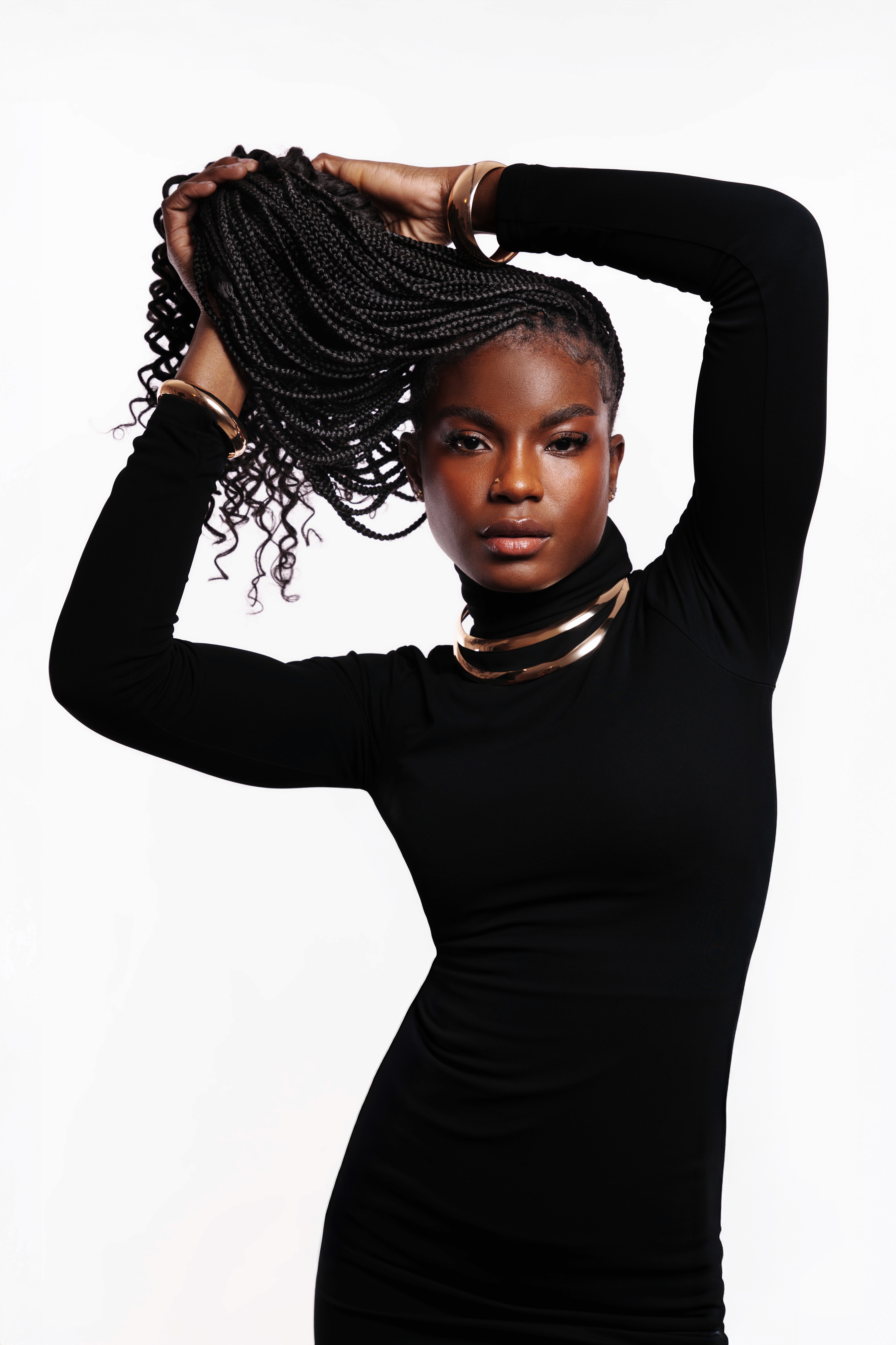 female fashion model