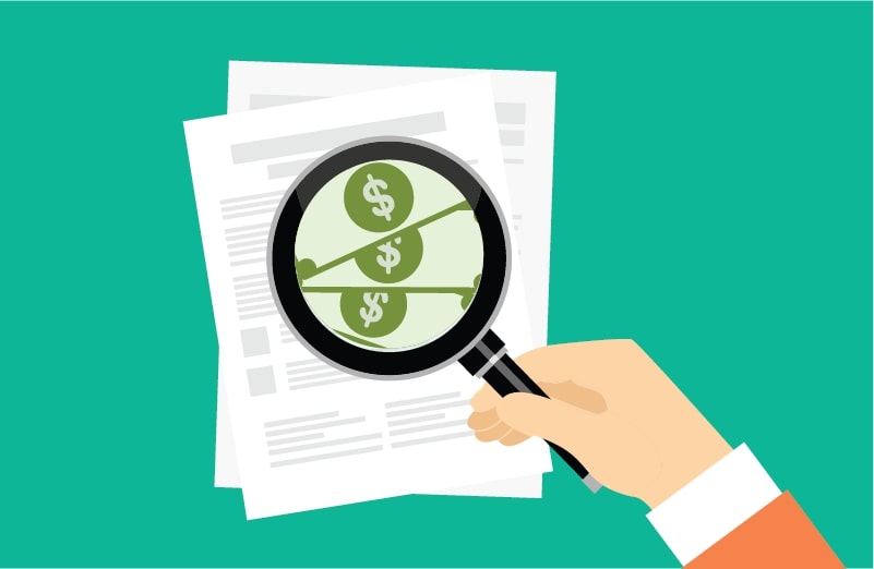 Illustration of Consumer Financial Protection Bureau and data brokers