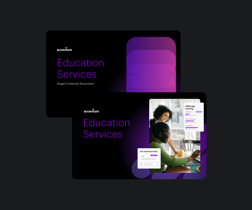 Branding accenture education services