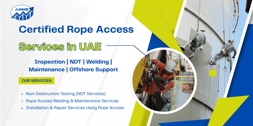 Rope Access Services in UAE for Oil & Gas, Marine & Industrial 