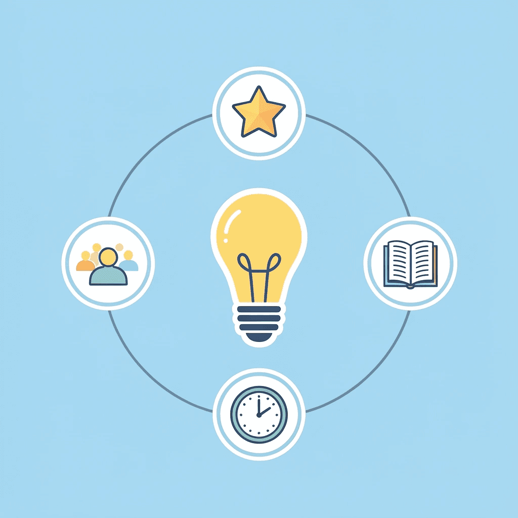  Network diagram showing physical movement, problem-solving, and social interaction connecting to quality preschool games