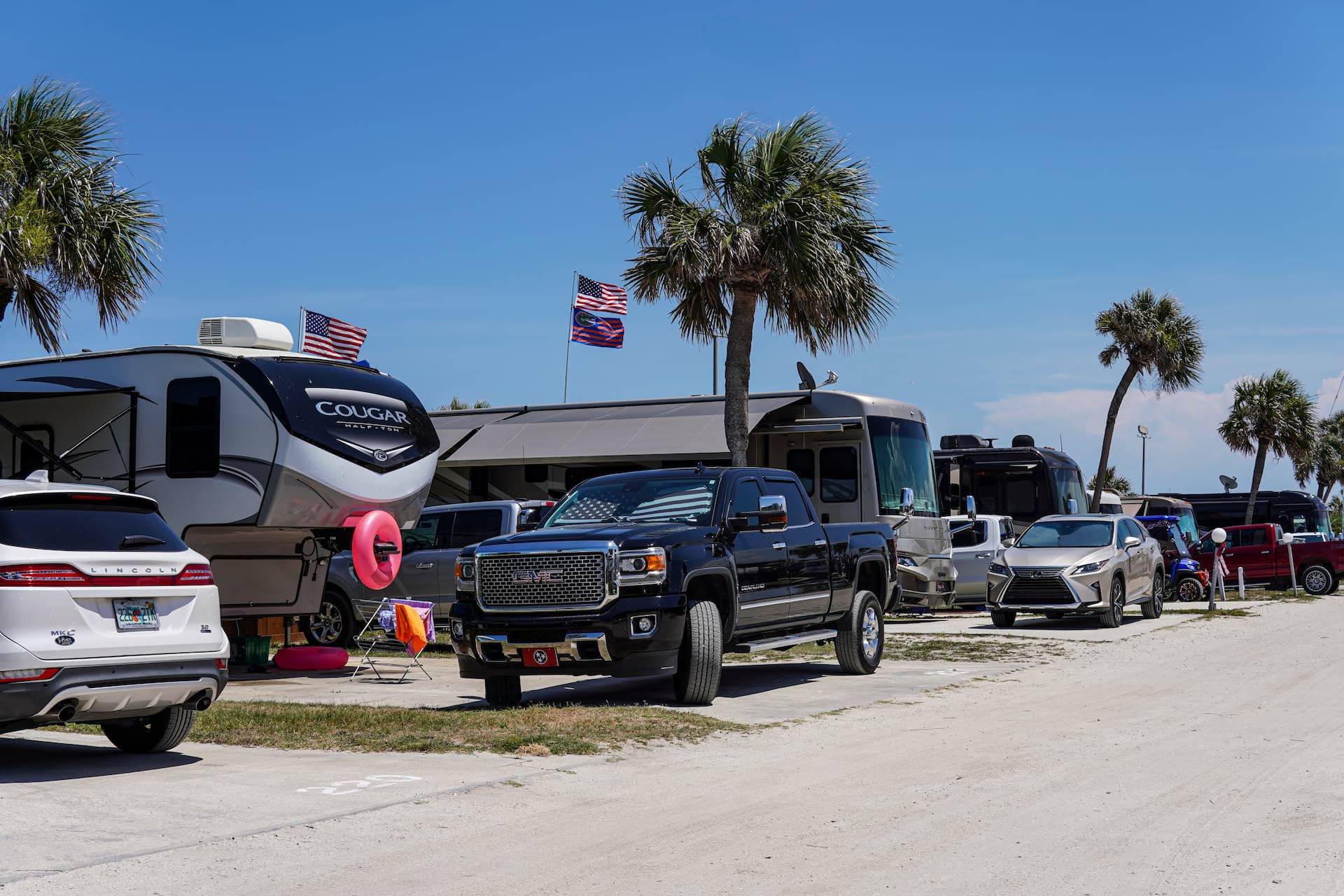 Truck at RV Park
