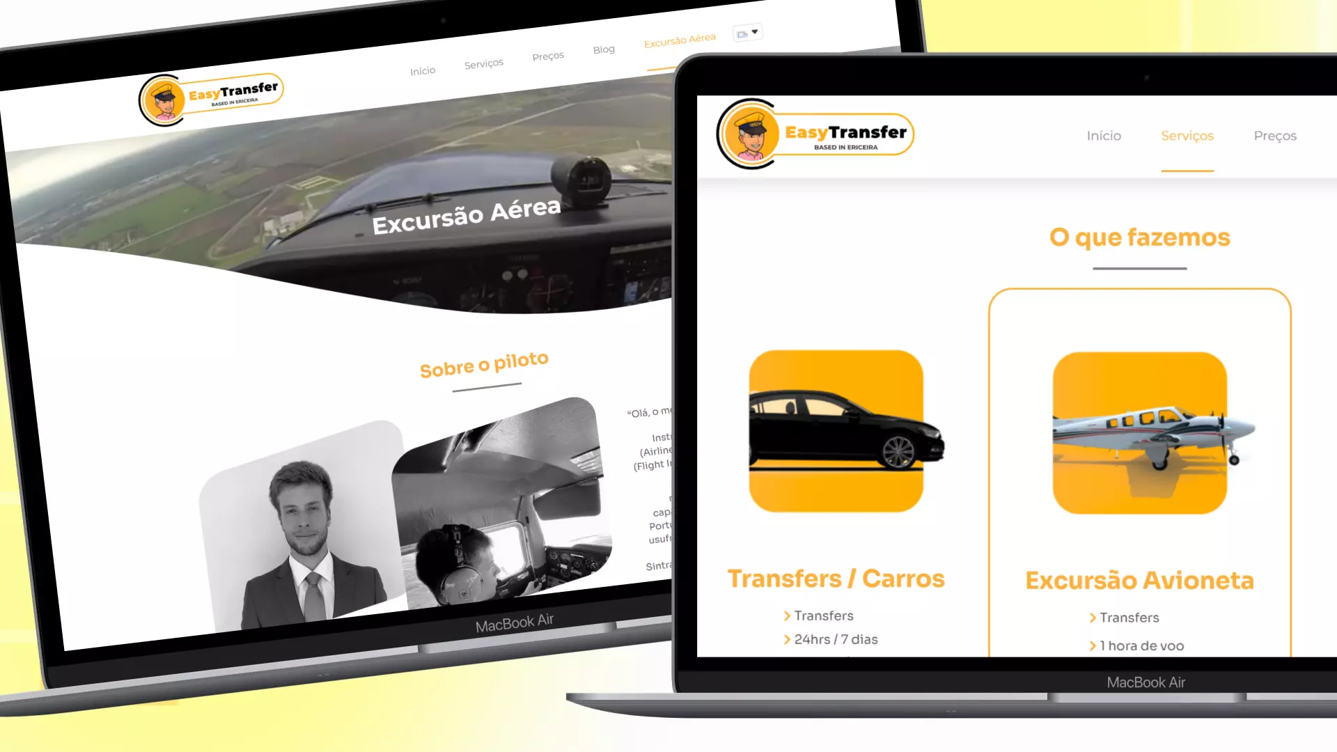 EasyTransfer Portugal - ux/ui design - tc- banner