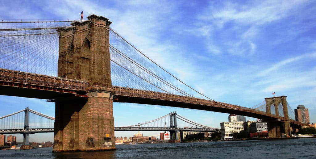 Brooklyn Bridge em nova york