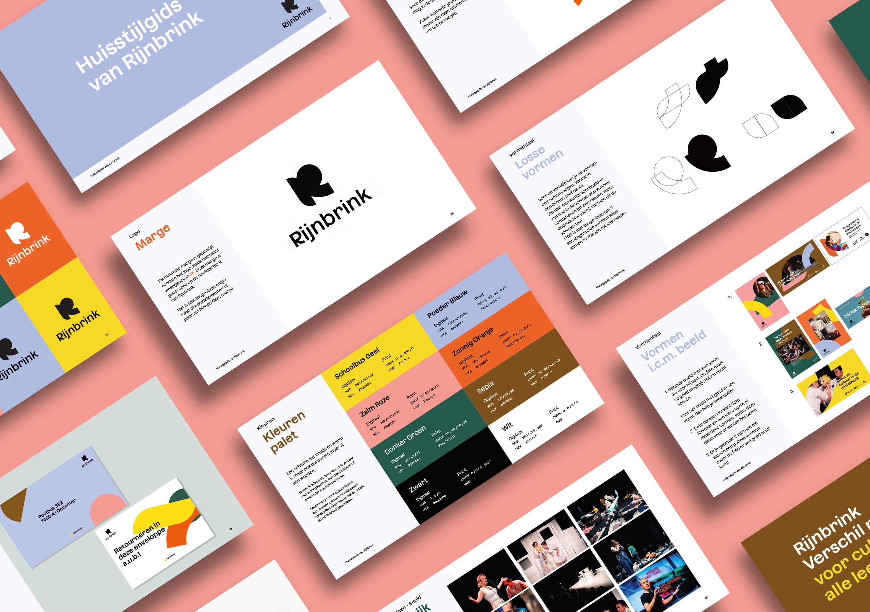 Grafisch ontwerp Rijnbrink brandguide